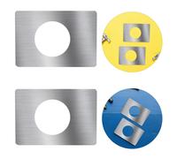 4 Pcs Door Handle Cover Piastra Di Rinforzo Della Porta Maniglia Targa