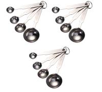 4 Pcs Dosatori Cucchiai Utensili Da Cucina Acciaio Inossidabile Mini Misurini