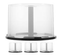 4 Pcs DVD Bucket Holder for Home Media Storage Scatola Cd Supporto Per Custodia