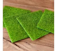 4 Pcs Erba Finta Muschio Artificiale Finto Decorazione Del Giardino
