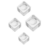 4 Pcs Espositore in Porta Calici Per Decorazioni La Casa Trasparente