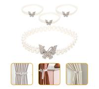 4 Pcs Fermatenda Decorativi Fermatende Pratici Clip Per Ganci Tieback