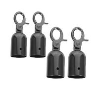 4 Pcs Fermo Terminale Della Corda Tappo Fune Con Gancio Per Montante