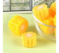 4 Pcs Fette Di Mais Finte Decorazioni Decorazione Vegetale Artificiale