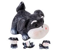 4 Pcs Figurina Di Cane Statua Del Cucciolo Figurine Animali Miniatura