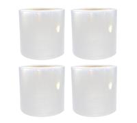 4 Pcs Film Estensibile Pellicola Per Imballaggio Protettiva Trasparente