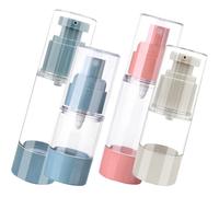 4 Pcs Flaconi Spray Flaconcini Da Viaggio Pompe Bottiglie Per Liquidi