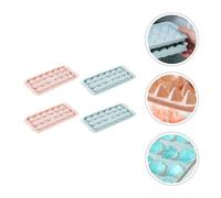 4 Pcs Formine Per Ghiaccio Vassoio Cubetti Stampi Congelatore Di