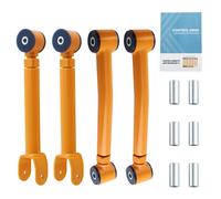 4 Pcs Front Upper & Lower Adjustable Control Arms For Wrangler TJ 1997-2006 Gold