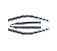 4 Pcs Fumo Finestra Di Automobile Visiere Per Mitsubishi Per Eclipse Per Croce 2018 2019 Sole Pioggia Guard Deflettori Deflettori D'aria Antiturbo Auto