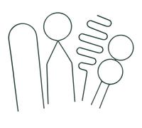 4 Pcs Gabbia Per Pomodori Piante Da Arrampicata Traliccio All'aperto