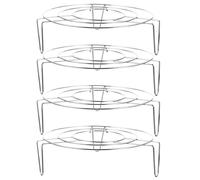 4 Pcs Gadget Da Cucina Accessorio Per Microonde Forniture Supporto Fumante