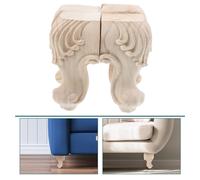 4 Pcs Gambe Del Tavolo Di Ricambio Mobili Fai -da -te Piedi in Legno