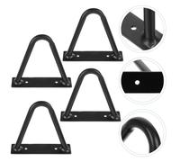 4 Pcs Gambe Per Tavolo Ferro Della Scrivania Gamba Di Mobili in Metallo