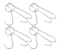 4 Pcs Ganci Acciaio Inox Gancio Da Cucina Gadget Per Carne Alla Griglia