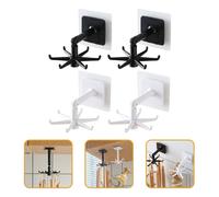 4 Pcs Ganci Per Mensole Appendini Cucina Appendiabiti Utensili Da