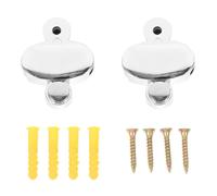 4 Pcs Ganci Per Specchi Kit Clip Specchio Appendere Lo Staffe Di Montaggio