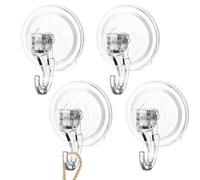 4 Pcs Ganci Ventosa Per Finestre Appendiabiti Utensili Da Cucina