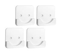 4 Pcs Gancio Antiscivolo Supporto Per Asta Doccia Fermo Adesivo Montaggio
