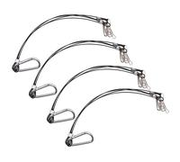 4 Pcs Gancio Per Fune Corda Impiccagione Di Filo Appendiabiti in