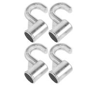 4 Pcs Gancio Per Guardaroba Semplice Grucce Della Porta in Lega Di Zinco