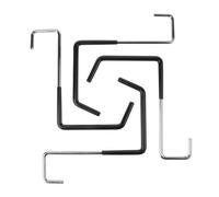 4 Pcs Gancio Porta Bici Da Muro Hook Per Di Conservazione Del Garage