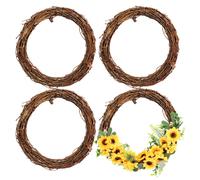 4 Pcs Ghirlande Fuoriporta Ghirlanda Per D'ingresso Corona Autunnale