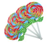 4 Pcs Grande Puntello Lecca-lecca Oggetti Di Scena Per La Fotografia