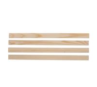 4 Pcs Guida Allo Spessore Del Mattarello Per in Legno Accessori La Cottura