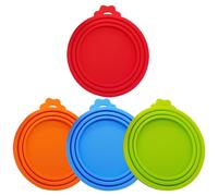 4 Pcs Il Cibo Per Cani Può Coprire Coperchi Di Lattine Riutilizzabili