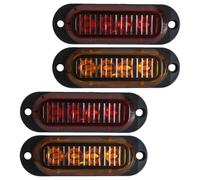 4 Pcs Indicatori Luminosi Luci Posizione Laterali Segnalazione Per Camion