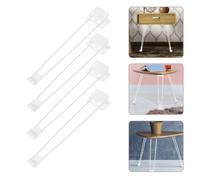 4 Pcs Le Gambe Del Tavolo Rimovibili Per in Ferro Della Scrivania Metallo