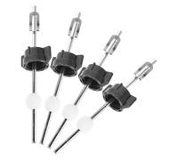 4 Pcs Leva Del Perno Lavandino Kit Scarico Bagno Asta Sferica Lavello