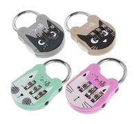 4 Pcs Lucchetti Lucchetto Dell'armadietto Serratura Cassetto