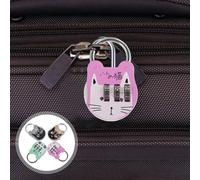 4 Pcs Lucchetto Resistente Alle Intemperie Compatto Blocchi Di Combinazione