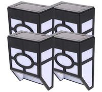 4 Pcs Luci Per Esterno A Parete Luce Solare Led Illuminazione Esterna Casa