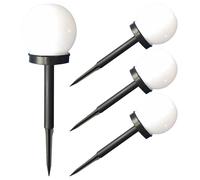 4 Pcs Luci Solari Esterno Giardino Lampada Del Paesaggio Per Il Percorso