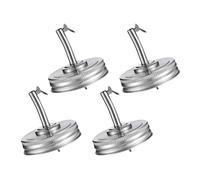 4 Pcs Mason Jar Liquid Dispenser Coperchio Del Beccuccio Barattolo Olio