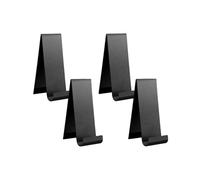 4 Pcs Metal Fancy Brochure Holder Display Flyer Brochure Holder Stand Table Vertical Countertop Lite