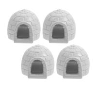 4 Pcs Micro Paesaggio Delle Bambole Decorazione Della Torta Di Natale