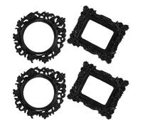 4 Pcs Mini Picture Frames for Home Decoration Portaritratti Telaio Resina