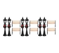 4 Pcs Miniatura Lampioni Casa Delle Bambole Accessori Per