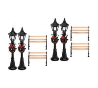 4 Pcs Miniatura Lampioni Casa Delle Bambole Accessori Per