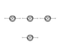 4 PCS Misurino Cocktail Mestolo Dosatore Per Jigger Doppia Palla