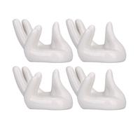 4 Pcs Ocarina Stand Ceramic Instrument Supporto Portatile Ceramica