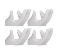4 Pcs Ocarina Stand Ceramic Instrument Supporto Portatile Ceramica