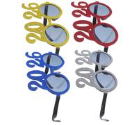 4 Pcs Occhiali Da Laurea Di Buon Anno Oggetto Fotografico Capodanno