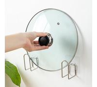 4 Pcs Organizer Coperchi Pentole Portacoperchi Supporto Coprivaso