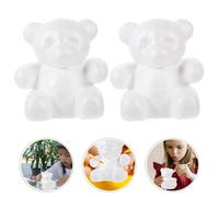 4 Pcs Orsetti Di Polistirolo Piccolo Orsetto Strumenti Per Organizzare Fiori