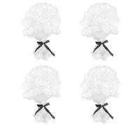 4 PCS Parrucche in Costume Per Uomo Accessori Uomini Accessorio Del Da Giudice